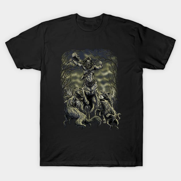 Centaur T-Shirt by Johanrahadi